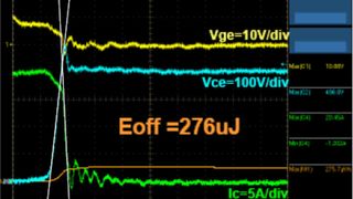 Darstellung des Ausschaltvorganges des IGBT Typ FGH40N60SFD (Archiv: Vogel Business Media)