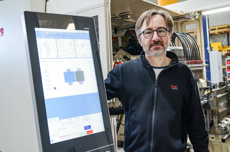 Stefan Cämmerer, Leiter Software-Entwicklung und Elektrokonstruktion bei WMT Leipzig (Bild: Keba)