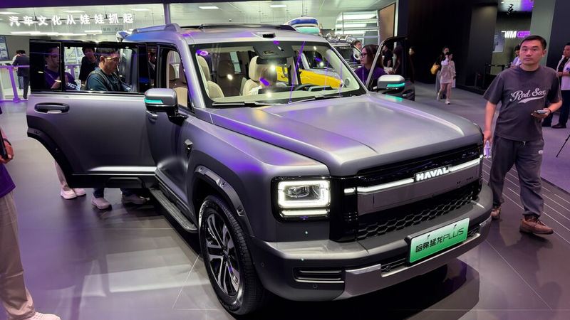 The manufacturer also appeals to off-road fans with the Haval H7. (Image:Wehner - VCG)