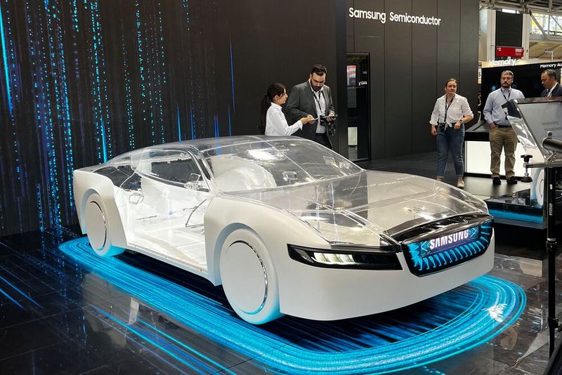 Mit Samsung zeigt sich in München ein weiterer internationaler Techkonzern. (Bild: Simon – VCG)