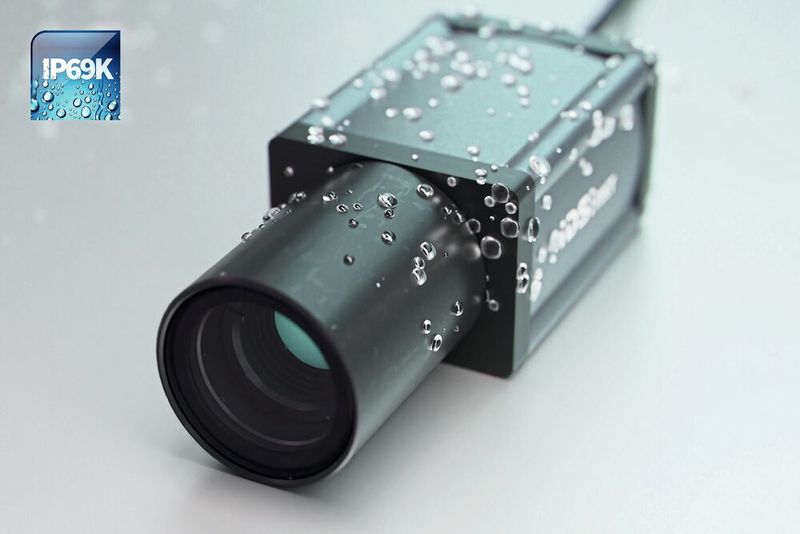 Die IDS NXT oslo kombiniert smarte Bildverarbeitung mit einem IP69K-zertifizierten Gehäuse für den Einsatz unter extremen Bedingungen.  (Bild: IDS)