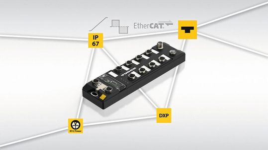 Impiego in campo in condizioni gravose grazie all'elettronica completamente incapsulata nell'alloggiamento TBEN-L(Immagine: TURCK GmbH)