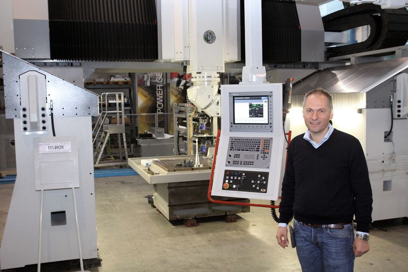Stefano Lenarduzzi, Vertriebschef und Mitglied der Geschäftsführung der FPT Industrie S. P. A.: „Wir investieren rund 12 % des Umsatzes in Forschung und Entwicklung unserer Produkte.“ (Bild: Kuttkat)