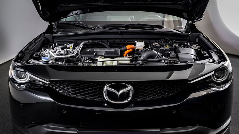 Der Wankel- oder Kreiskolbenmotor ist Teil von Mazdas Technik-Historie. (Bild: Mazda)