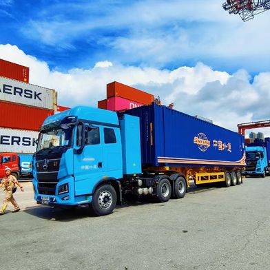 Chinesische Lkw-Hersteller wie Sany wollen ihre schweren Lkw auch in Europa verkaufen. (Bild: Sany)
