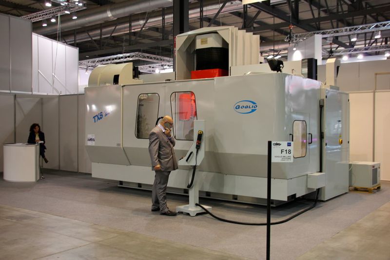 Impressionen von der EMO Mailand 2015. (Sonnenberg)