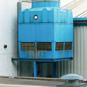 Diese Kühlanlage, die mit Wasser aus der Wester betrieben wurde, verbreitete die Legionellen als Aerosol.