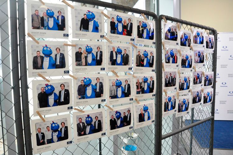 Die Fotos waren auch zum mitnehmen. (Foto: Wehner)