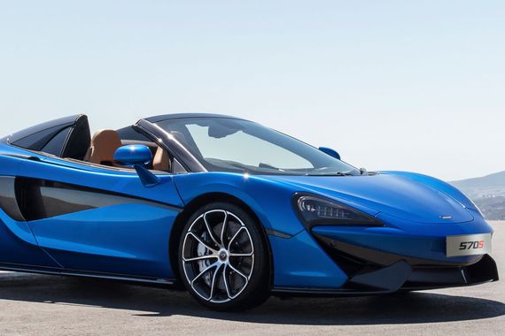 Der 570S Spider wird 208.975 Euro kosten