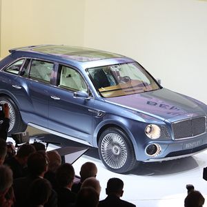 Seine Weltpremiere feierte Bentleys SUV-Studie im März auf dem Genfer Salon.