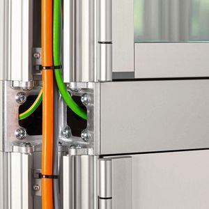 Die Module der Baureihe XMS von Item ermöglichen einen maximalen Spielraum in der Gestaltung der Maschinenkabinen – ob rund, eckig, lang oder kompakt.(Bild:  item Industrietechnik GmbH)