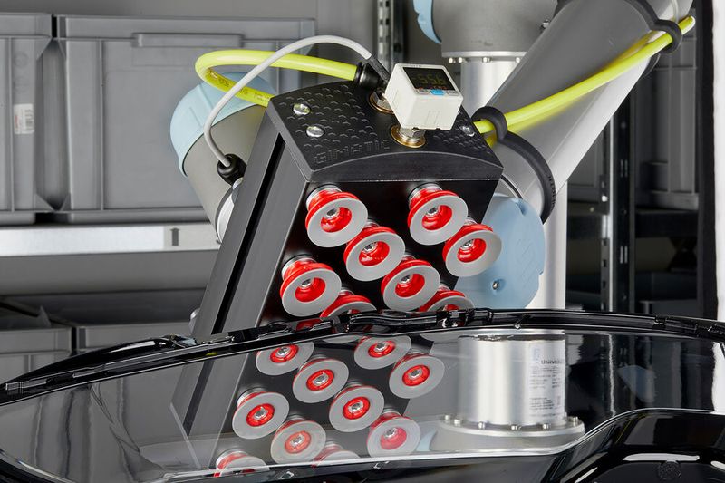 Aus dem Modulbaukasten passende konzipiert, sind Gimatic-Vakuumgreifer auch ideal beim Handling von Kunststoffteilen. (Bild: Gimatic)