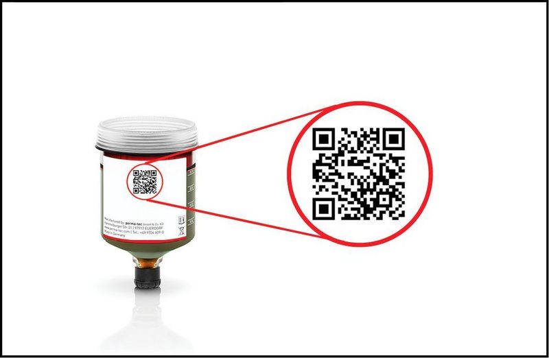 Mit der App kann man den QR-Code auf dem jeweiligen Schmiersystem einscannen... (Perma-Tec)