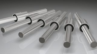 Verdrehgesicherte Kugelbuchse LG: Laufrillen ermöglichen erhöhte Tragzahlen und die Aufnahme von Drehmomenten. Bilder: THK (Archiv: Vogel Business Media)