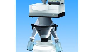 Beim Probenteiler PT 200 ist das Teilmengenverhältnis frei einstellbar.  (Bild: Retsch)