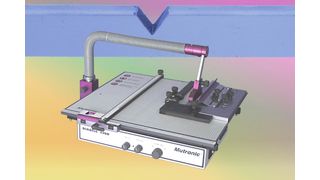 Die neue Diadisk 4200-R ist zugleich Kerbmaschine und Zuschnittsäge. (Archiv: Vogel Business Media)