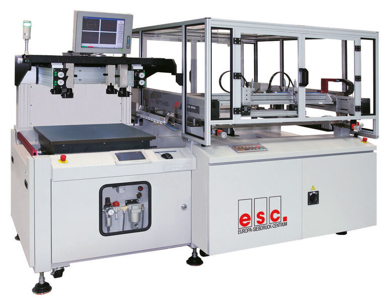 ESC auf der InPrint 2015 (ESC EUROPA-SIEBDRUCKMASCHINEN-CENTRUM GMBH & CO. KG)