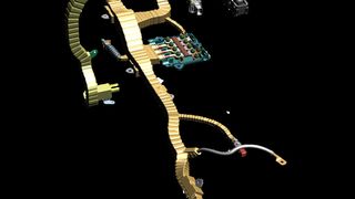 Im Hinblick auf seine führende Schäumungstechnologie, welche die Herstellung sehr robuster formstabiler Kabelsätze ermöglicht, hat Leoni ein besonderes Exponat auf seinem Stand der IAA 2014: einen EURO-6-Motorkabelsatz mit integrierter Energieverteilungseinheit. (Bild: Leoni)