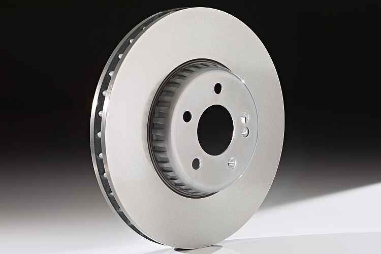 Brembo kombiniert in seiner Leichtbau-Bremsscheibe Stahlblech für die Glocke und Grauguss für die Scheibe. (Foto: Brembo)