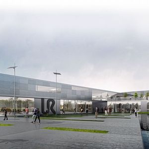 Die Vision des neuen Cobot-Zentrums in Odense. Das endgültige Design der Architektur steht noch nicht fest.