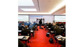 Aufzeichnung der ersten Podiumsdiskussion bei der 70. VIK-Jahrestagung. (Andreas Vollmer)