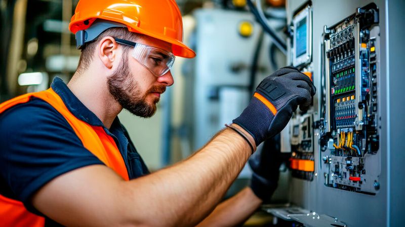 Elektroniker, Elektroinstallateure und Elektromonteure werden stark gesucht. Mit 4,99 Anteil bei den Stellenanzeigen liegt der Beruf sogar auf Platz 1 der Top-10-Berufe. (Bild: © Taras Vykhopen - stock.adobe.com)