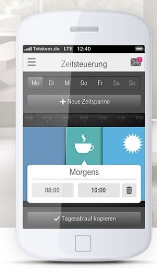 HomeMatic-Linie von eQ-3: Richten Sie die Zeitsteuerung ganz nach Ihren Wünschen ein. (Bild: eQ-3)