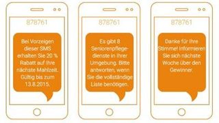 Genutzt werden A2P-SMS mittlerweile von Einzelhandel, Reisebranche, Gaming-Industrie, Finanz- und Bankenwesen. (Bild: messerPR/nexmo)