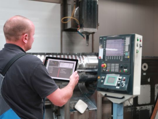 Dank eines in 2020 ebenfalls von SE umgesetzten Visualisierungsprojekts sind die Instandhalter der SMS Group GmbH in Hilchenbach nun in der Lage – ohne tiefere Kenntnisse der verschiedenen Schnittstellen–Fehler in der MDE-Anbindung schnell und zuverlässig zu erkennen.(Quelle:  SMS group)