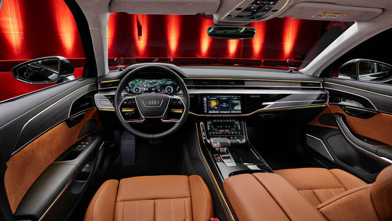 Mehr als nur ein Sahnehäubchen ist die Gestaltung des Innenraums. (Audi)