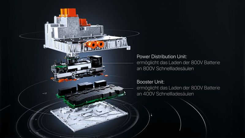 Der Aufbau des 800-Volt-Boosters von Preh. (Bild: Preh)