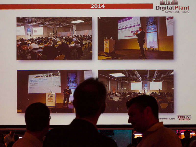 Impressionen vom diesjährigen Digital Plant Kongress 2015 in Würzburg. (Bild: Stefan Bausewein/PROCESS)