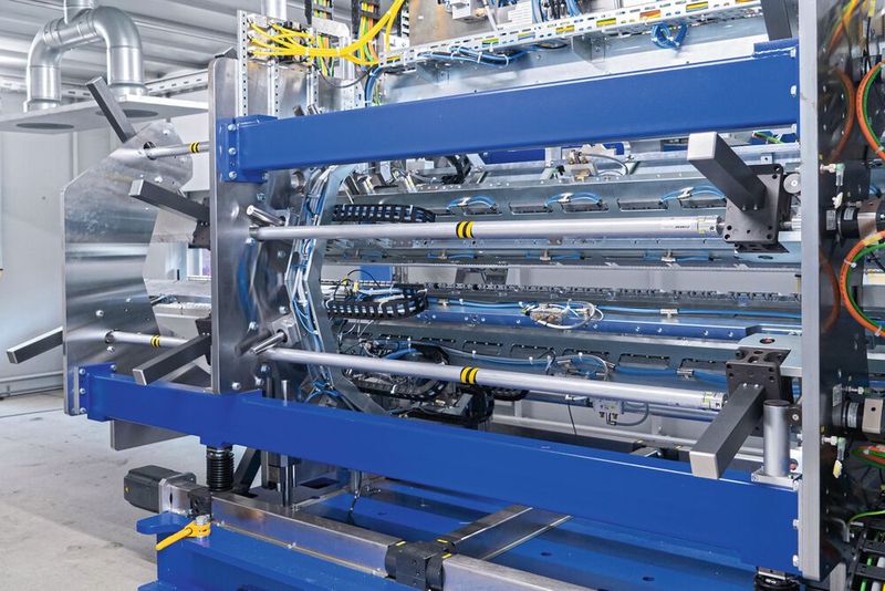 Variostar, die vollautomatische Produktionslinie zur effizienten Fertigung hochwertiger  Rohre von Weil.  (Bild:  Weil Technology GmbH)