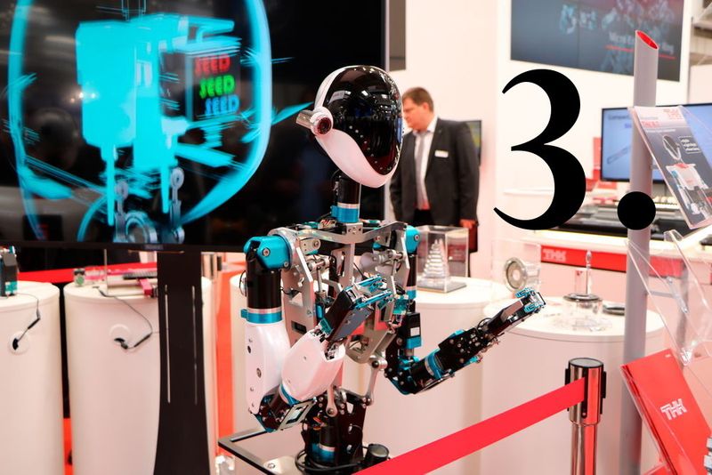 Platz für Deutschland - Laut einer Umfrage des Bitkom e. V. rangiert Deutschland auf Platz drei bei der Umsetzung von Industrie 4.0. Jede vierte Maschine in der Industrie ist laut Umfrage bereits „smart“. (K.Juschkat/elektrotechnik)