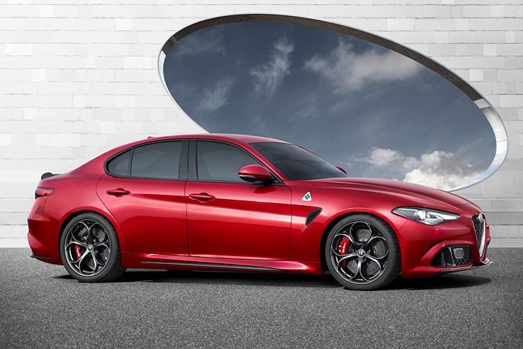 Spitzenmodell der neuen Baureihe ist der 2,9 Liter große V6-Biturbobenziner mit 375 kW/510 PS, der mit 71.800 Euro in der Preisliste steht. (Alfa Romeo)