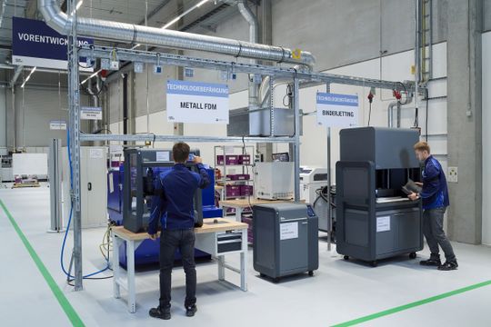 (Vorentwicklung mit additiven Fertigungsverfahren. Bildquelle: BMW Group)