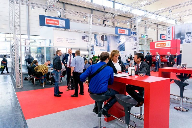 85 Prozent mehr Fachbesucher als vor vier Jahren haben sich auf der EMO 2017 über die Produkte und Leistungen der Hedelius Maschinenfabrik GmbH informiert. (Hedelius)