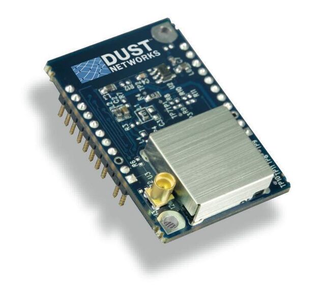 Einfach zu integrieren: Das Modul M2510 von Dust Networks ist ein Embedded-Wireless-System für WirelessHART-Applikationen, die in der industriellen Automation zum Einsatz kommen (Archiv: Vogel Business Media)