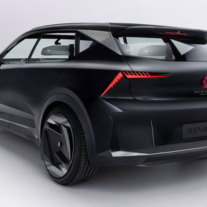 Die Silhouette und die Proportionen des Concept-Cars werden sich bis zum Erscheinen kaum noch verändern.(Bild:  Renault)