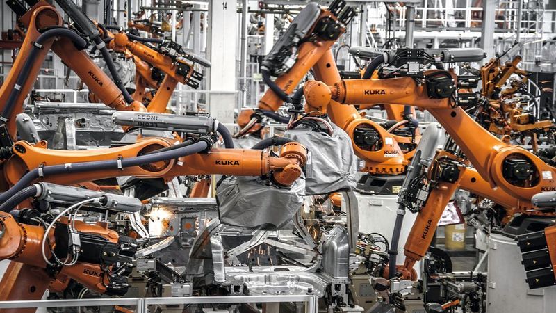 Die erste Produktionslinie im VW-Werk in Mexiko enthielt 2.500 Profinet-Geräte, drei Jahre später ging eine Produktionsstraße mit 10.000 Profinet-Geräten in Betrieb.  (PNO e.V.)