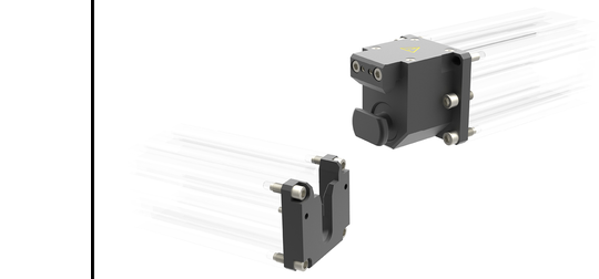 (Profilschienenkupplungen des Typs PKV bestehen aus einem Passiv- und Aktivteil aus Vergütungsstahl. Bild: Jakob Antriebstechnik)