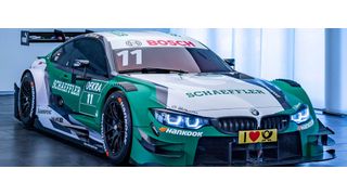 Ab 4. Mai am Start bei der DTM: der über 600 PS-starke Rennwagen BMW M4 DTM vom BMW Team RMG.  (Schaeffler)