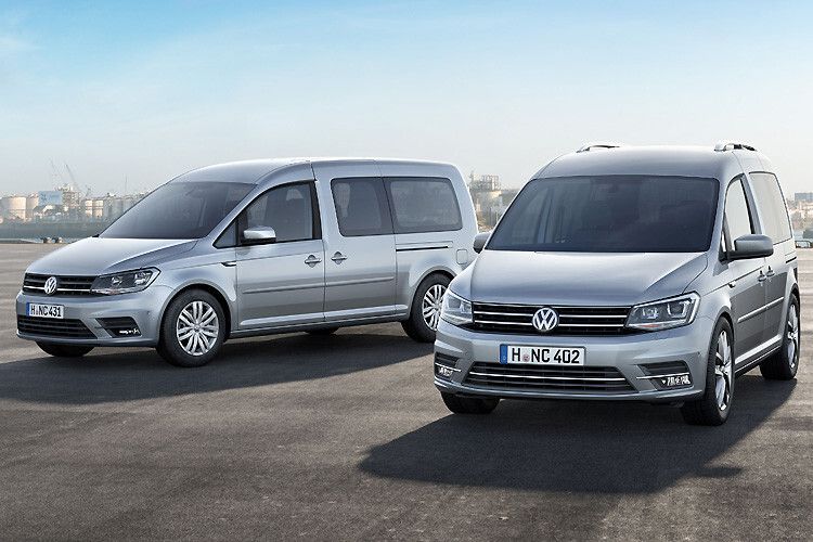 Der Caddy ist in mehreren Karosserievarianten erhältlich. (Foto: VW Nutzfahrzeuge)