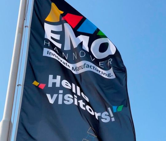 Aufgemerkt! Ab dem 22. September geht es in Hannover in Sachen Metallbearbeitung auf der EMO Hannover fünf Tage lang nicht nur bei Dreh- und Fräsmaschinen wieder rund! Hier vorab nochmal ein kleiner Überblick über Ausstellerstatistiken und Fokusthemen ...(Bild:  VDW)