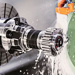 Der standardisierte Spanndorn Mando G211 von Hainbuch ist prädestiniert für das Spannen von Zahnrädern.