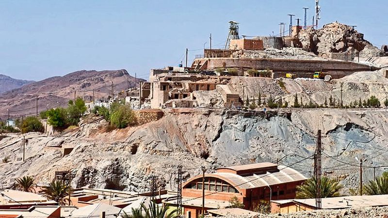 Diese Minenanlage von Managem südöstlich von Marrakesch steht im Zentrum der aktuellen Medienberichterstattung.(Bild:  Managem)