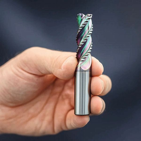 HC403BDSR Wolverine, ein VHM-Hochleistungsschruppfräser für Aluminium. (Bild: Hufschmied Zerspanungssysteme )