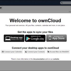 Wenn Sie ownCloud installiert haben, müssen Sie es noch konfigurieren. Leider ist eine deutsche Übersetzung nur teilweise umgesetzt worden. Sie müssen mit gemischten Texten auf Deutsch und Englisch rechnen.