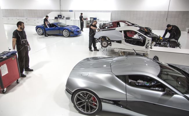 Blick in die Fertigung bei Rimac Automobili. (Bild: Rimac Automobili)