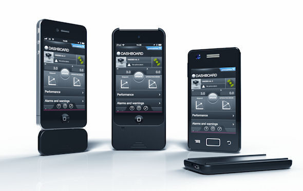 Mit Grundfos Go kann die Pumpe über das Smartphone gesteuert werden. (Bild: Grundfos)